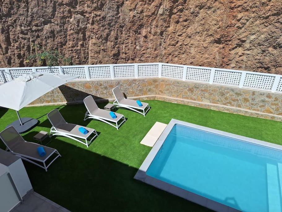 Malibu Mogan Secret Pool Villa - Piscina Privada Y Climatizada - Exclusive Heated Pool La Playa de Tauro Bagian luar foto