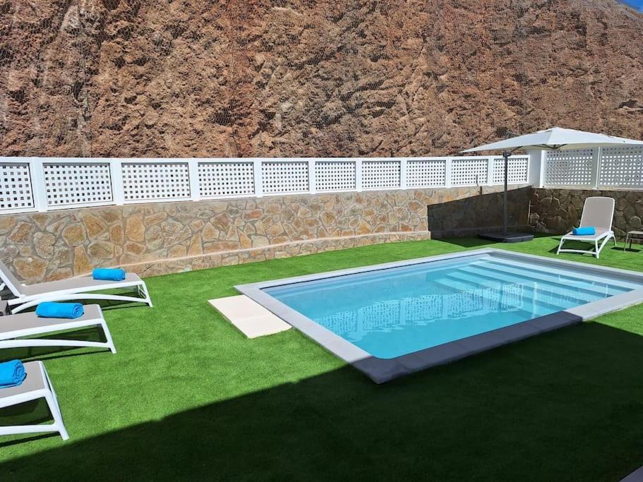 Malibu Mogan Secret Pool Villa - Piscina Privada Y Climatizada - Exclusive Heated Pool La Playa de Tauro Bagian luar foto