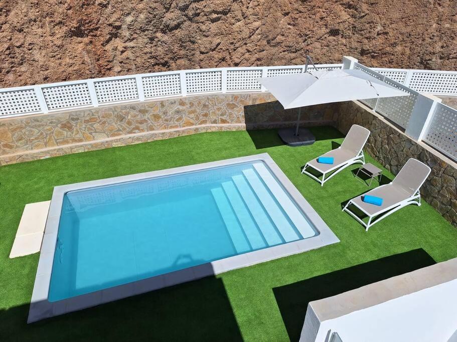 Malibu Mogan Secret Pool Villa - Piscina Privada Y Climatizada - Exclusive Heated Pool La Playa de Tauro Bagian luar foto